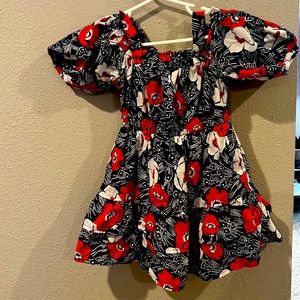 Janie and Jack Floral Dress, 3T Girl